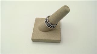 Unisex Silver Ring 925 Silver 7.8g Size:6